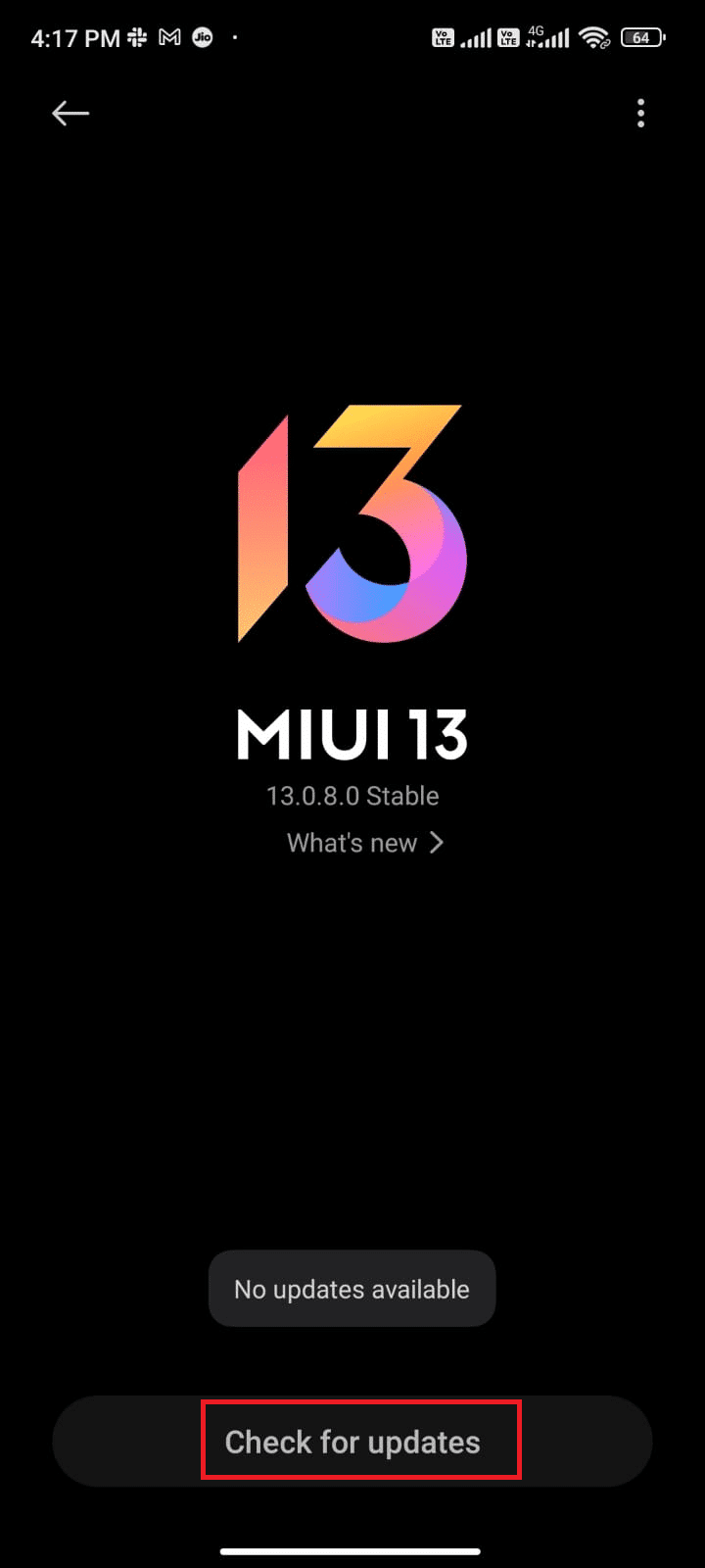 Actualizar Android