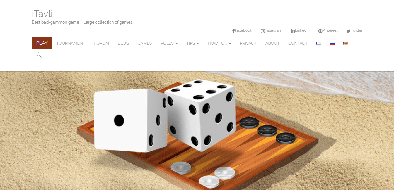   página web de iTavli