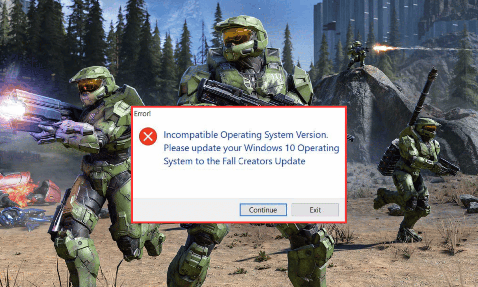 Solucionar error de sistema operativo incompatible en Halo Infinite