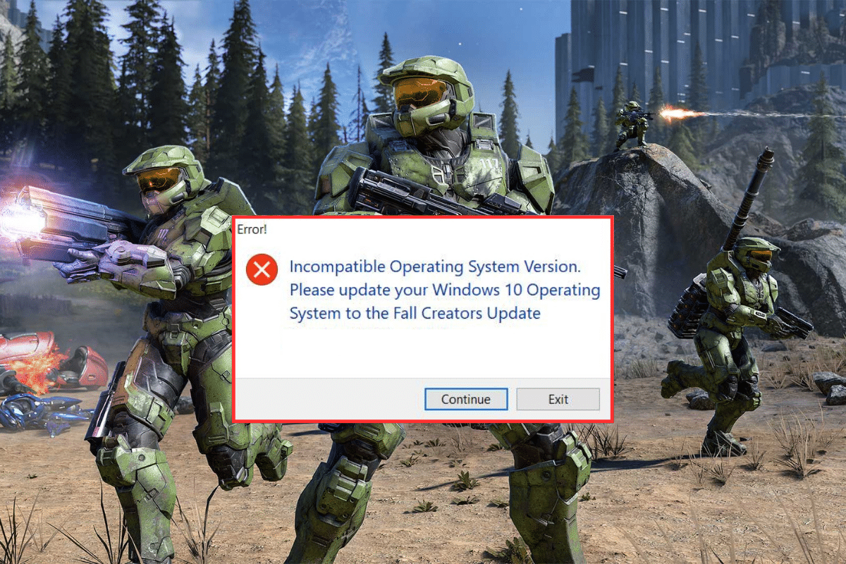 Solucionar error de sistema operativo incompatible en Halo Infinite