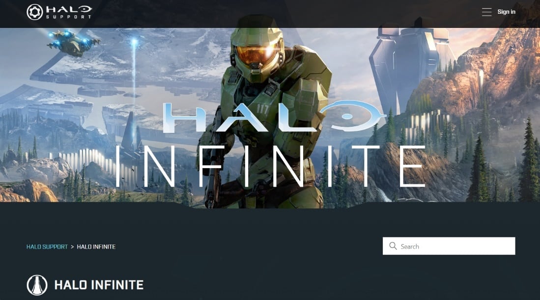 Póngase en contacto con el soporte técnico de Halo Infinite. Solucionar error de sistema operativo incompatible en Halo Infinite