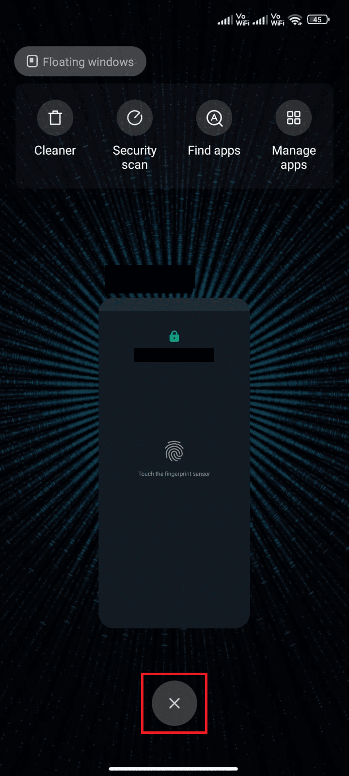 toca el símbolo X correspondiente a Discord.  9 formas de arreglar la búsqueda de Discord que no funciona en dispositivos móviles