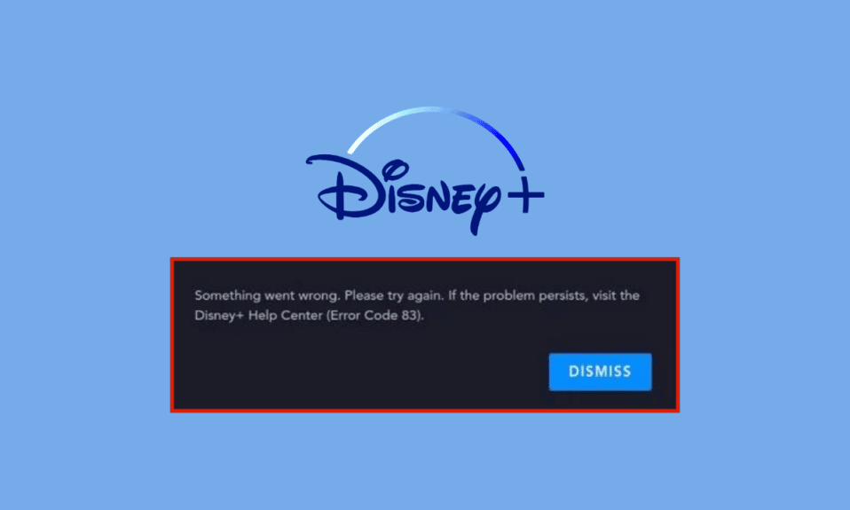 Arreglar el código de error 83 de Disney Plus Recurso Wordpress