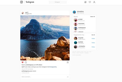 Aplicación de Instagram