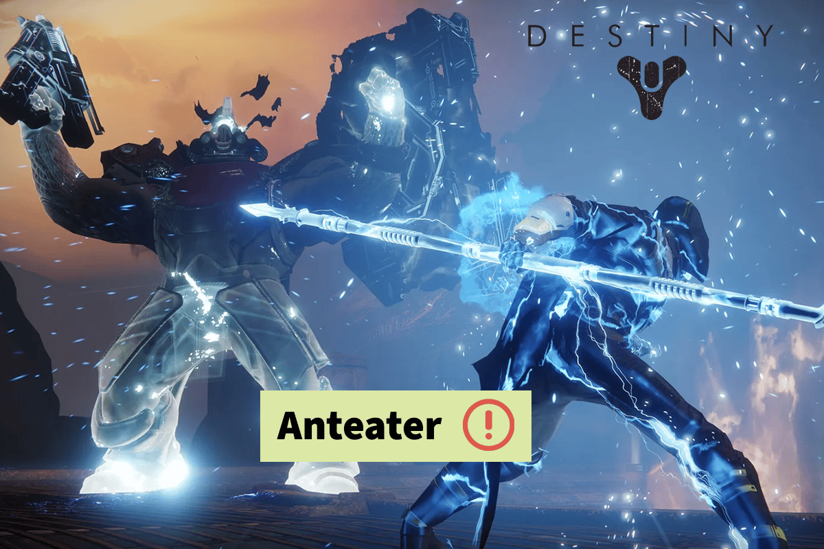 Arreglar el código de error de Destiny 2 Anteater
