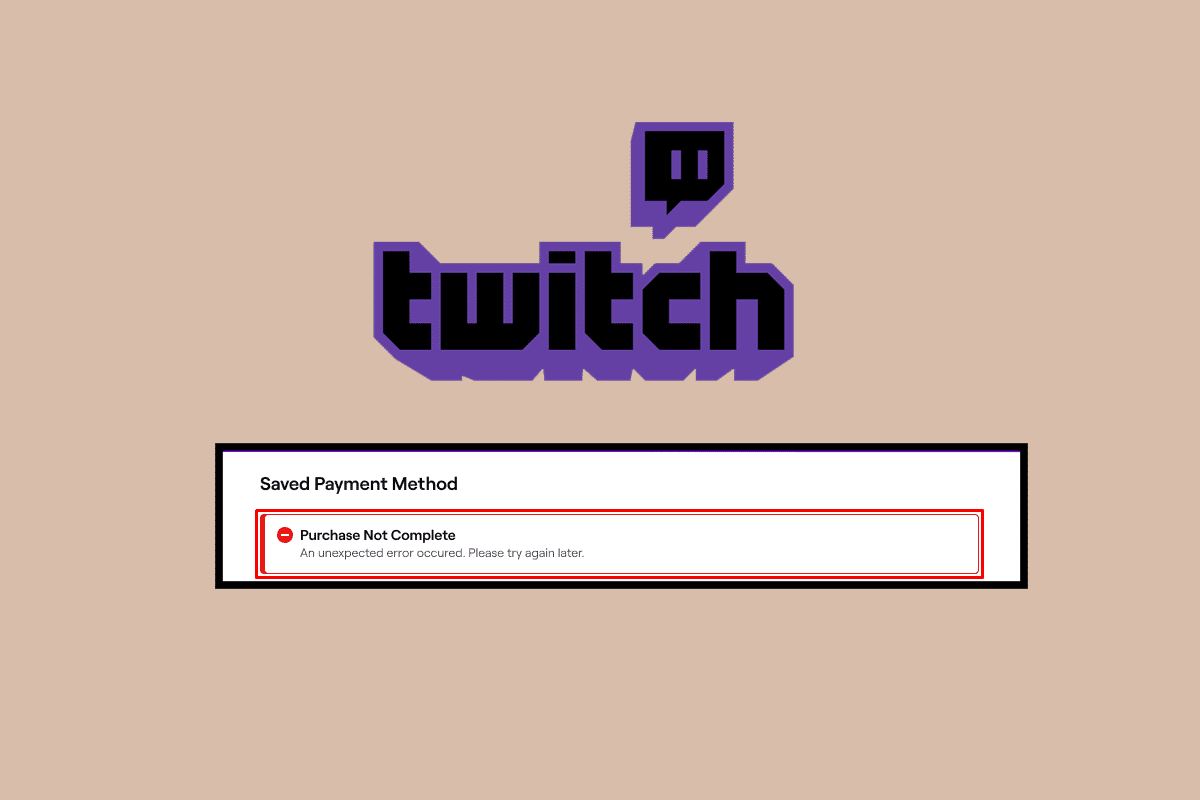 12 métodos para corregir que no eres elegible para este error de compra Twitch