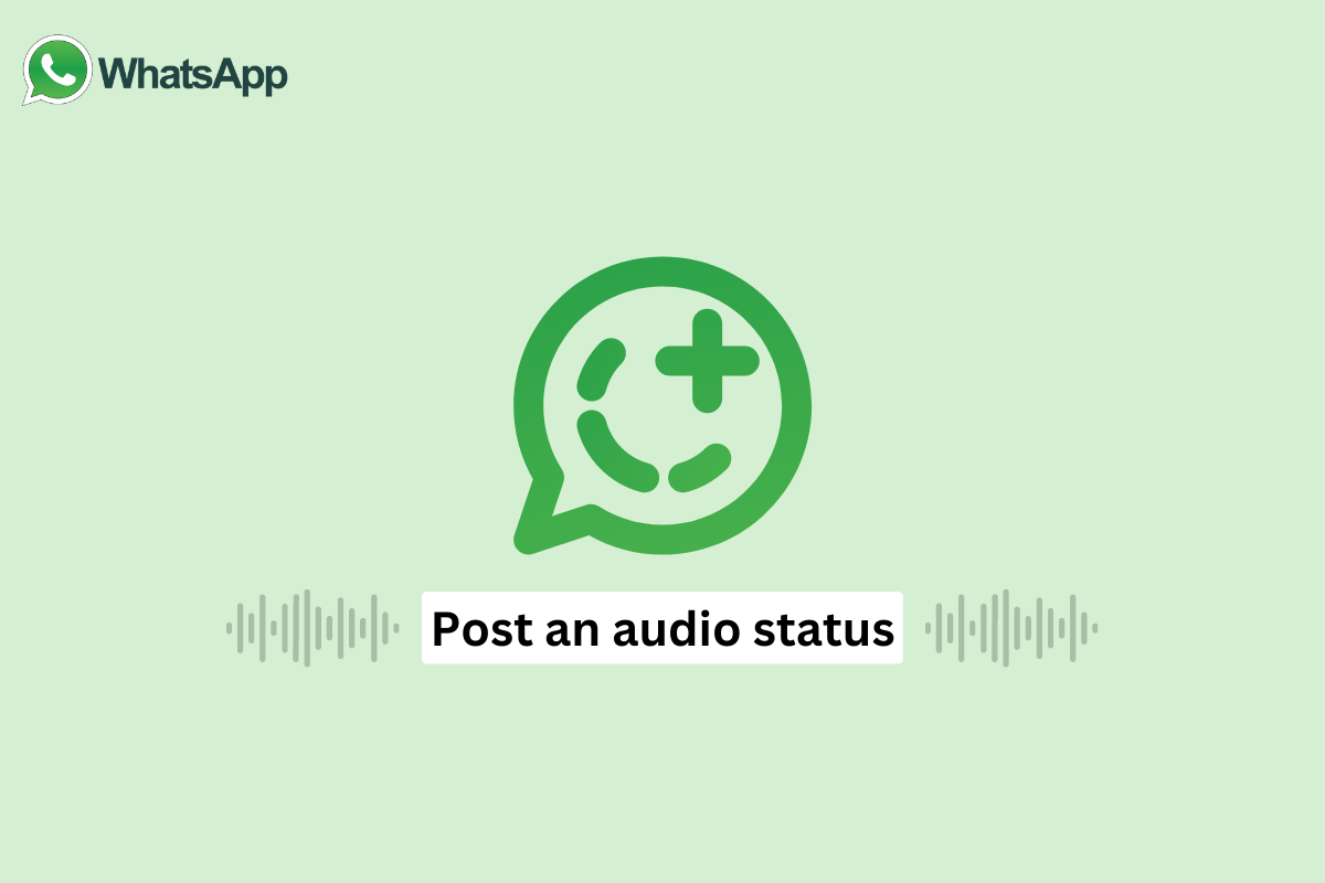 Cómo publicar un estado de audio de WhatsApp