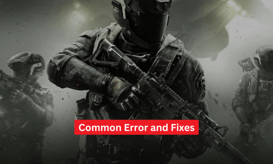 12 errores y correcciones comunes de Infinite Warfare