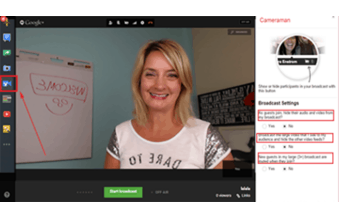 Directo Con Hangouts de Google