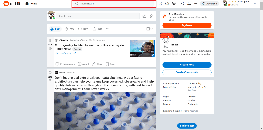 Encuentre el perfil del destinatario buscando su nombre de usuario en la barra de búsqueda o haciendo clic en su nombre de usuario en un comentario o publicación que haya hecho.