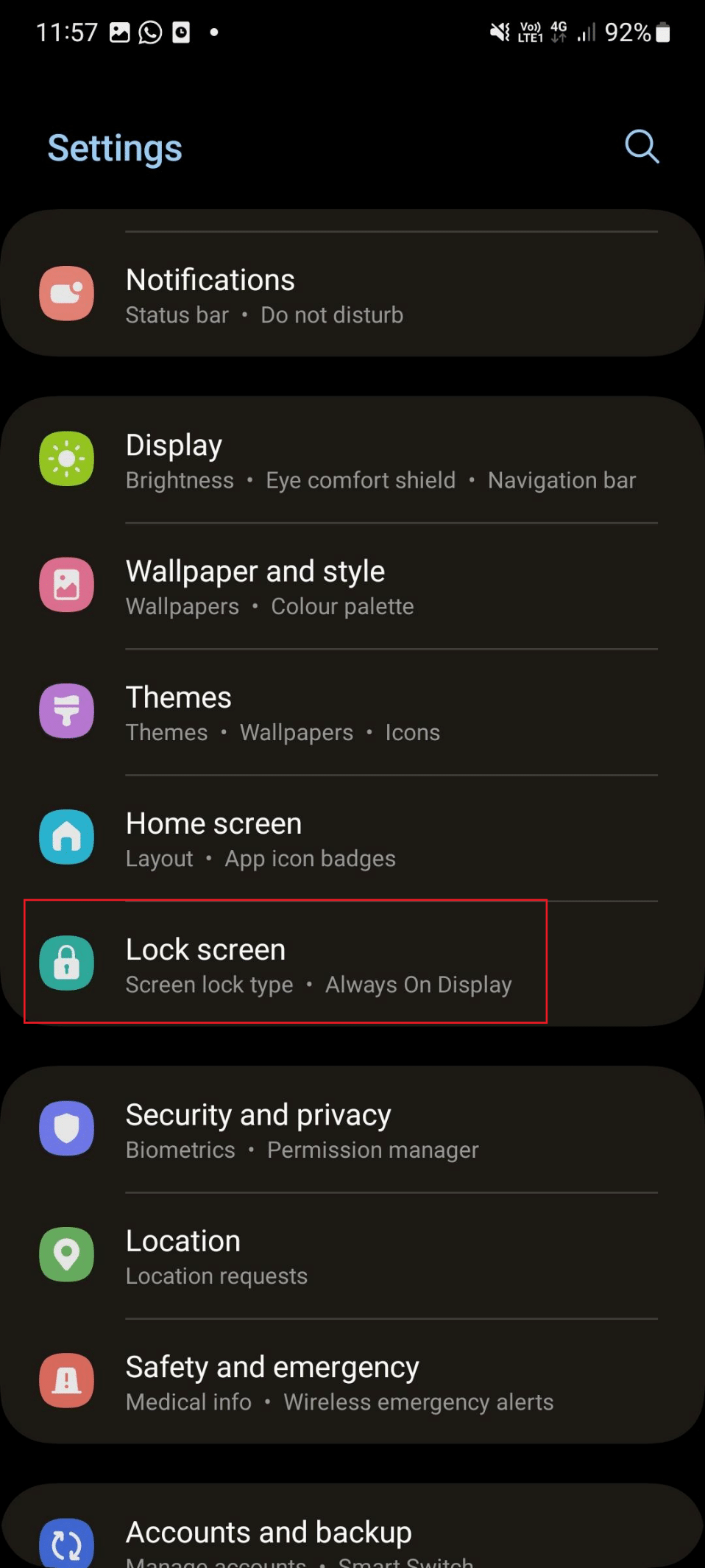 pantalla de bloqueo s21 | La pantalla de Android sigue oscureciéndose