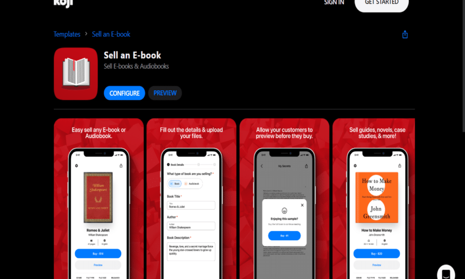 Nueva herramienta de Koji que permite a los creadores vender libros electrónicos en las redes sociales