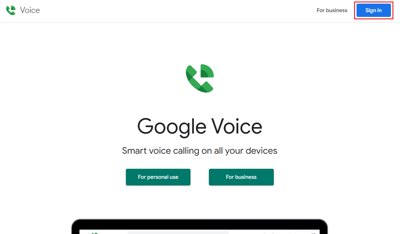 Visite el sitio web oficial de Google Voice e inicie sesión con su cuenta de Google |  ¿Puedo crear una cuenta de WhatsApp sin número de teléfono?