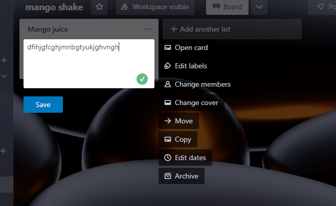 Abra el menú Acciones de la lista haciendo clic en el icono del lápiz.  Cómo agregar una lista en Trello
