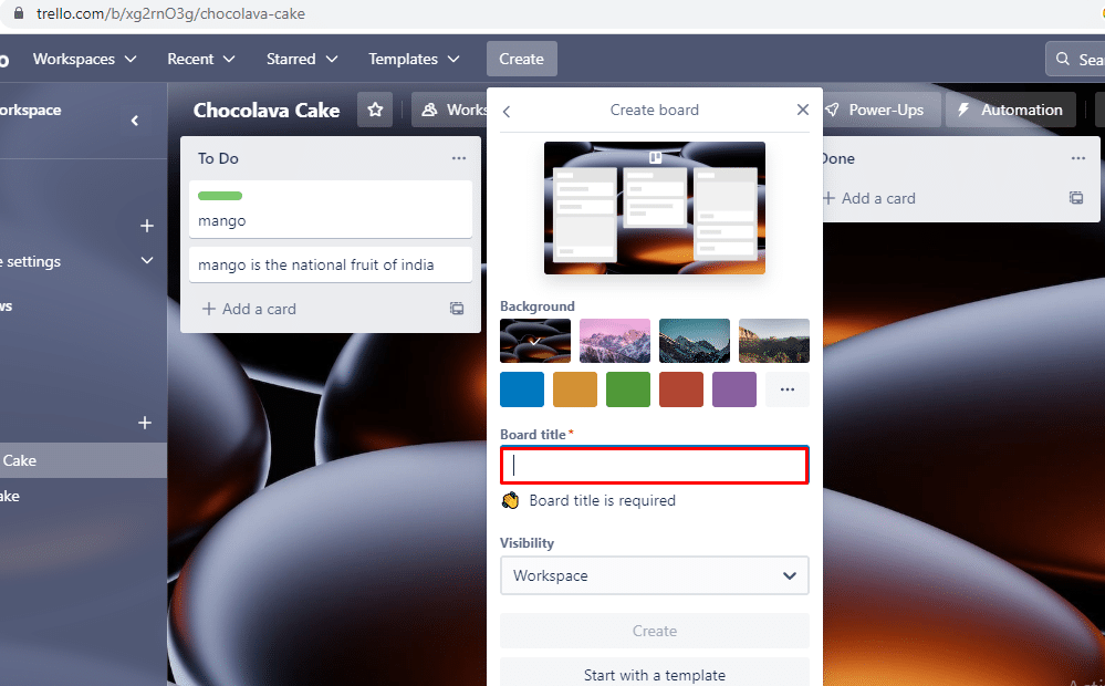 crear tablero.  Cómo agregar una lista en Trello