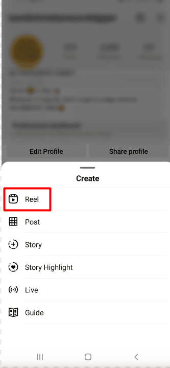 Seleccionar carretes |  Cómo obtener el filtro de cara triste en Snapchat
