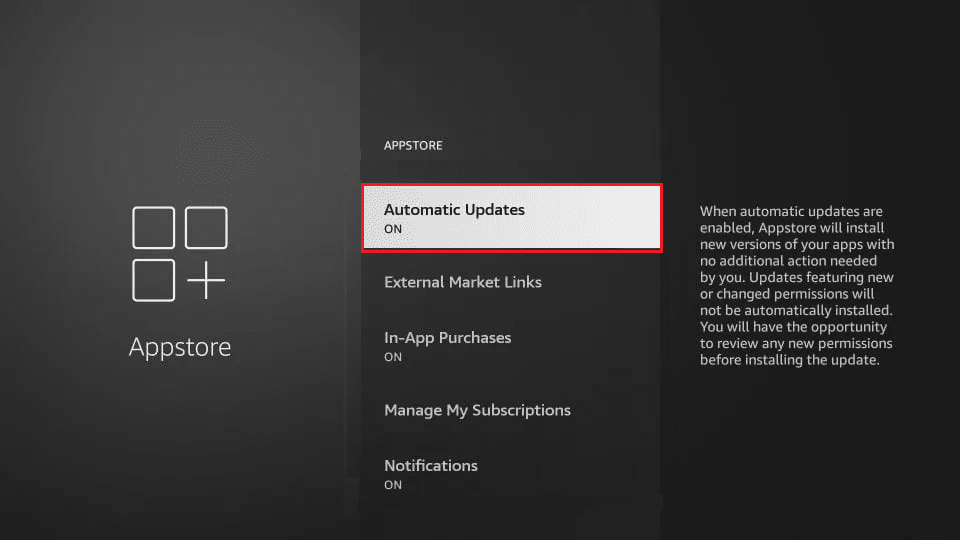 activar actualizaciones automáticas