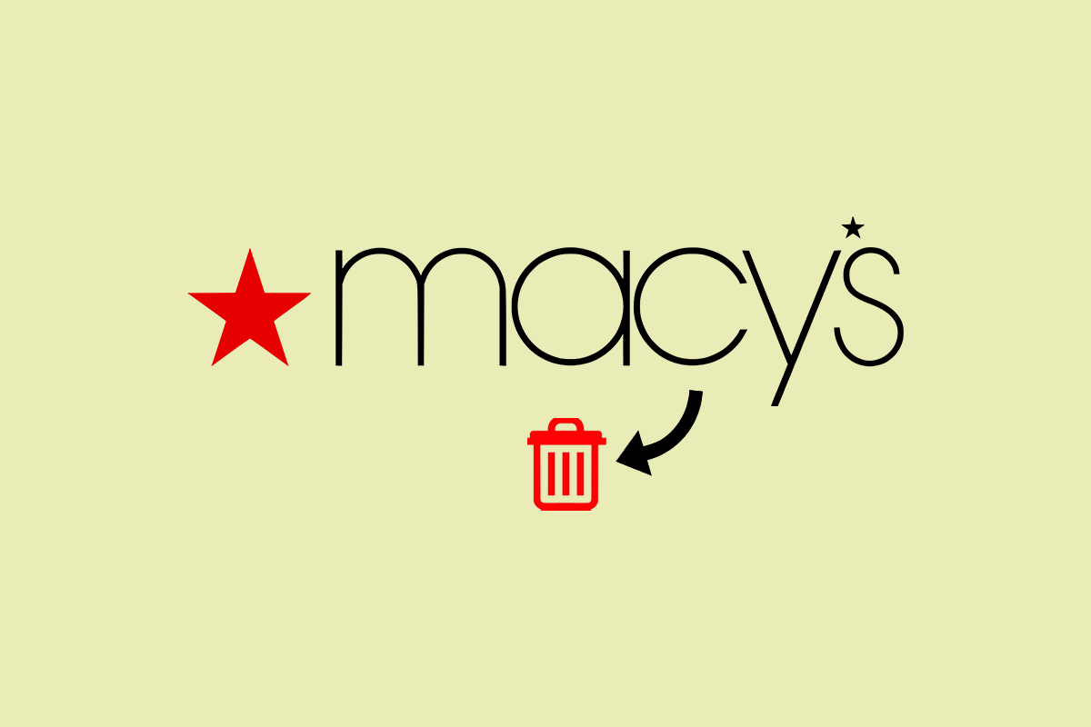 Cómo eliminar la cuenta de Macy
