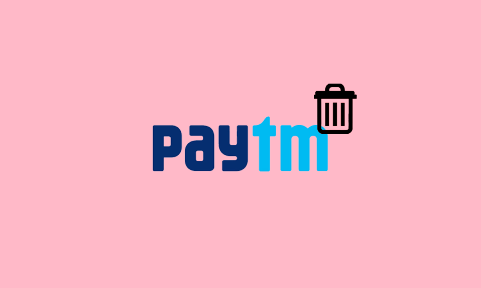 Cómo eliminar una cuenta Paytm