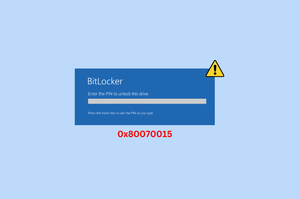 10 formas de arreglar 0x80070015 Bitlocker el dispositivo no está listo Error