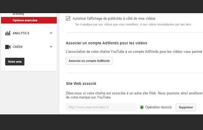 Vincula tu sitio web
