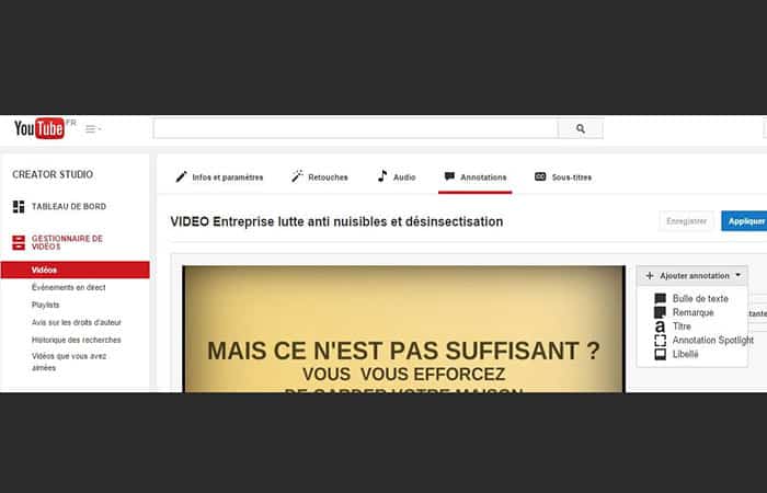 Administrador de videos