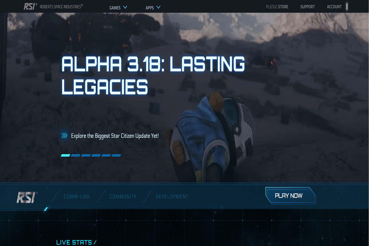 Actualización Alpha 3.18 lanzada por Star Citizen 