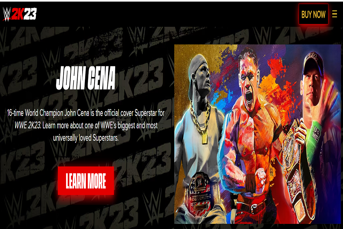Dos variantes únicas de John Cena agregadas a WWE 2K23