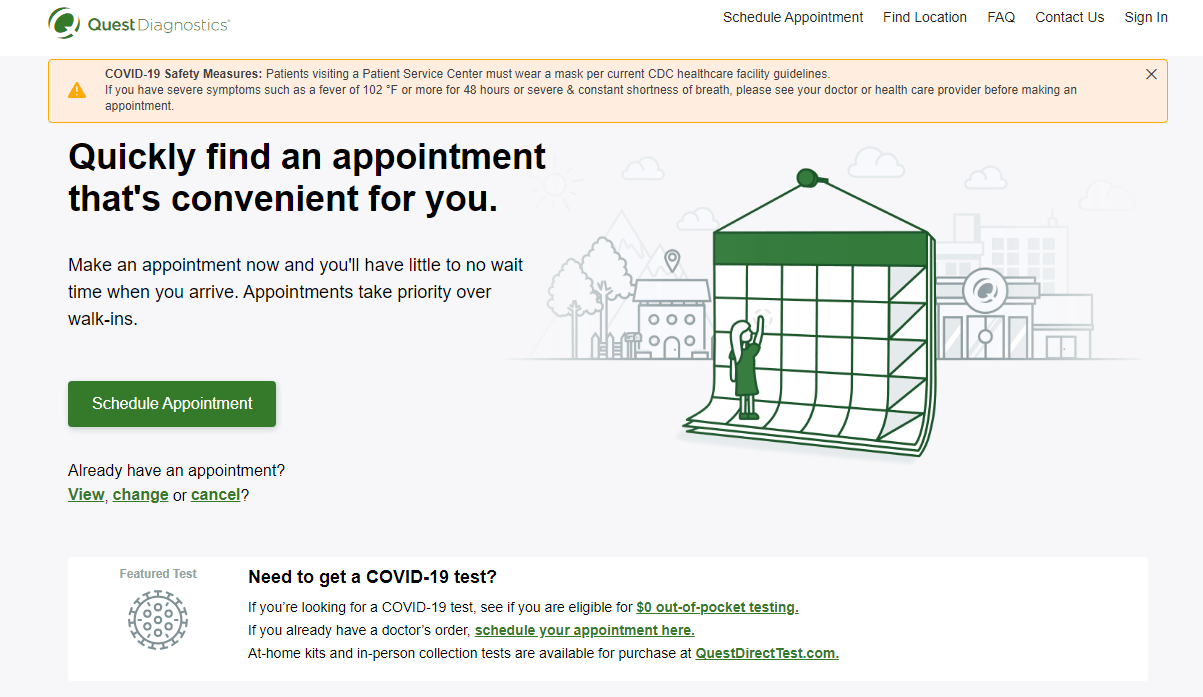 ¿Cómo acepta Quest Diagnostics Walk Ins? Recurso Wordpress