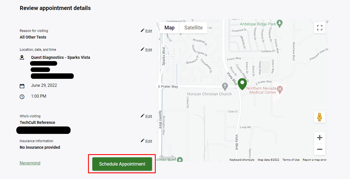 ¿Cómo acepta Quest Diagnostics Walk Ins? Recurso Wordpress