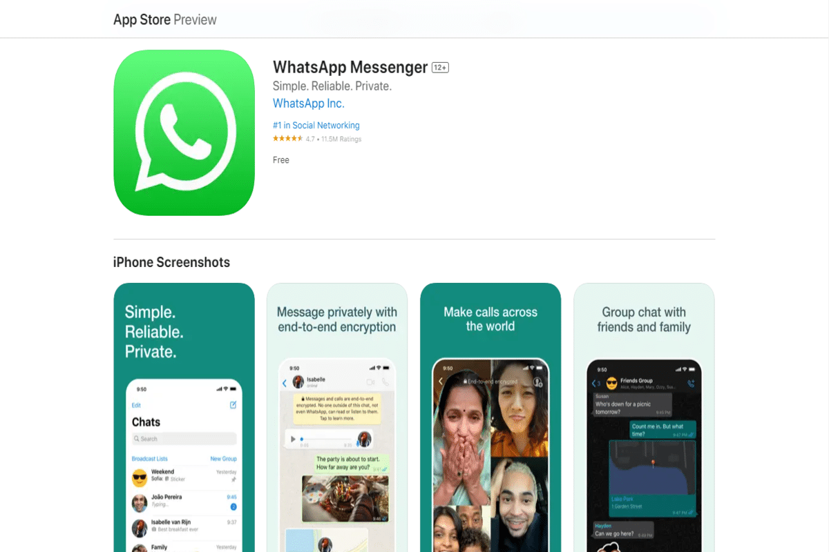 Actualización de implementación de WhatsApp para iOS: extraer texto de la imagen