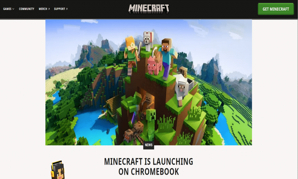 Minecraft está siendo llevado a Chromebooks por Microsoft