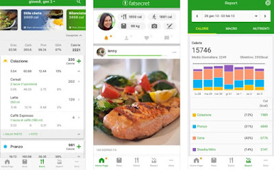 Contador de calorías de FatSecret