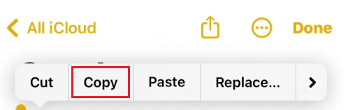 Copia el texto que subrayaste