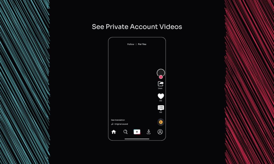 Cómo ver videos de cuentas privadas de TikTok sin seguir