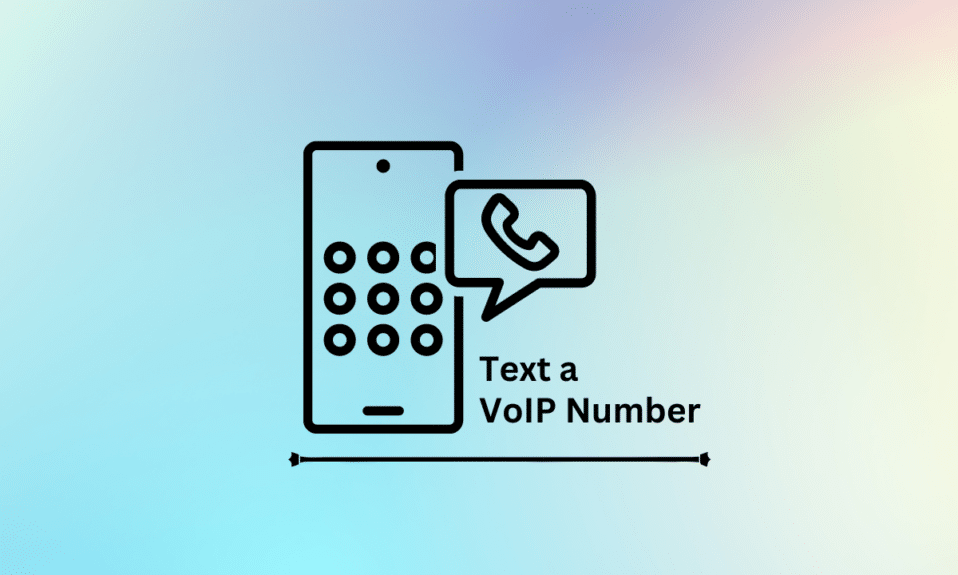 ¿Se puede enviar un mensaje de texto a un número de VoIP?