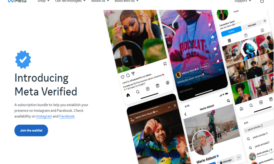 Meta Verified se está implementando para usuarios en los EE. UU.