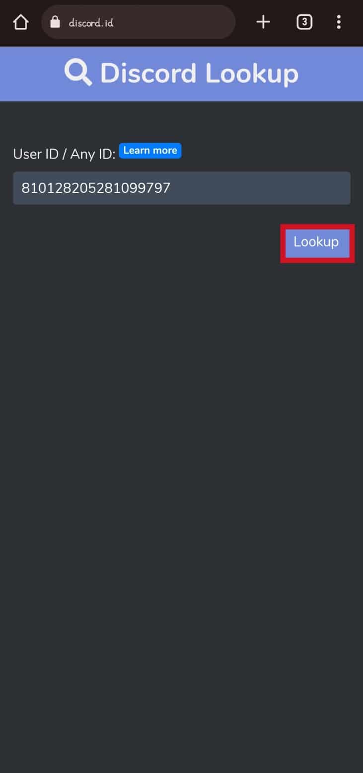 Toca la opción Buscar.  Cómo cambiar la edad en Discord