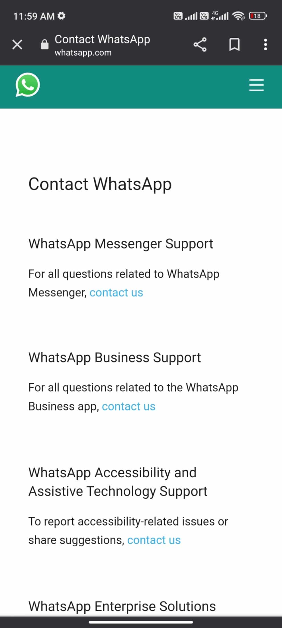 Póngase en contacto con WhatsApp.  7 formas de arreglar las pegatinas de WhatsApp que no se muestran