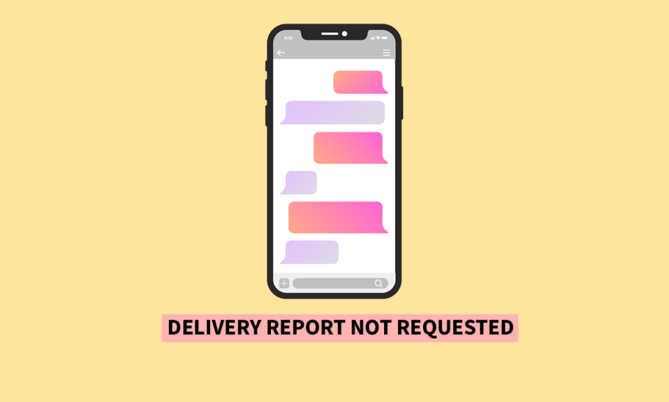 ¿Qué significa Informe de entrega no solicitado en Android?