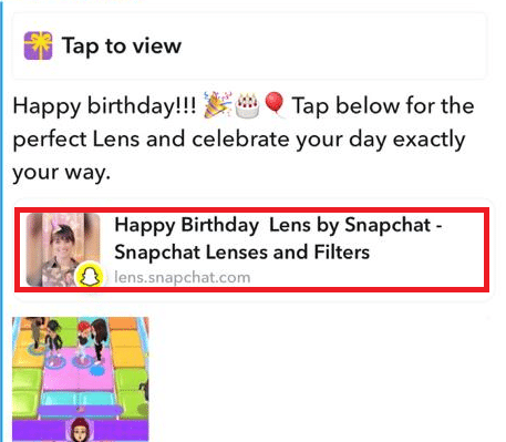 Haga clic en la URL |  ¿Cómo desbloqueo más lentes en Snapchat?
