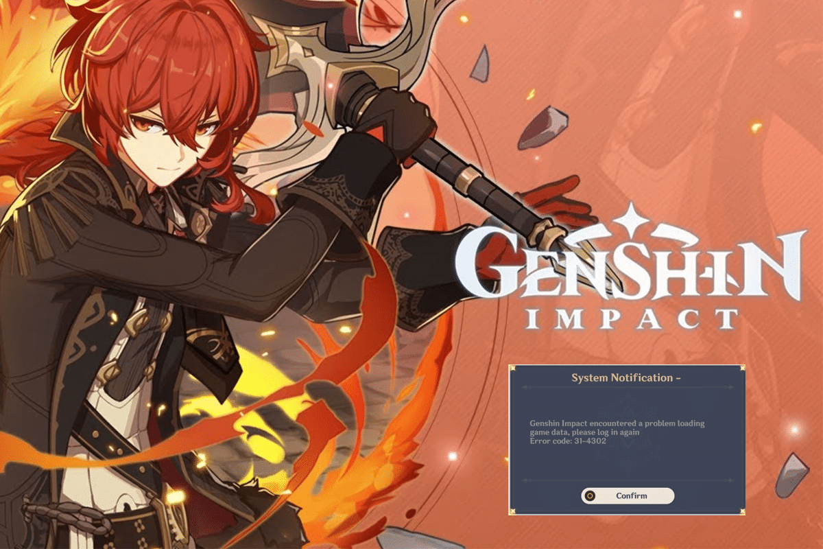 7 formas de corregir el código de error 31 4302 de Genshin Impact