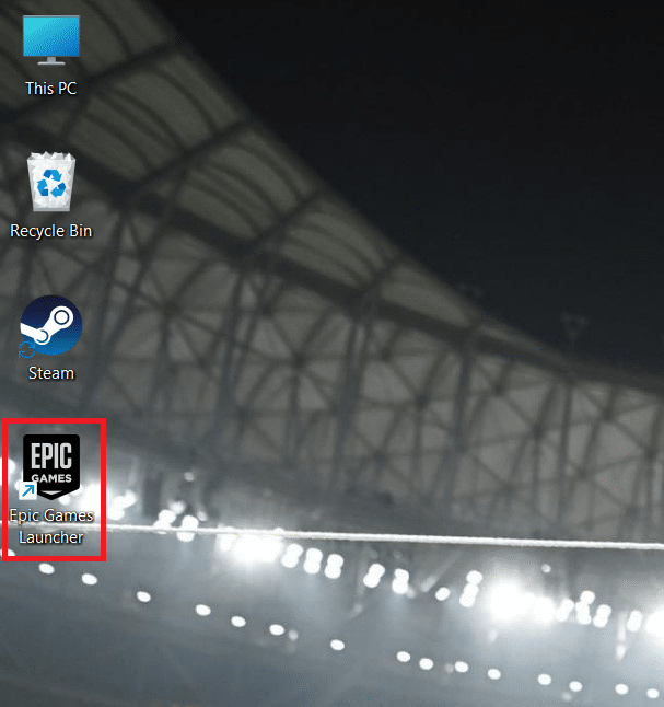 Abra Epic Games Launcher en su computadora