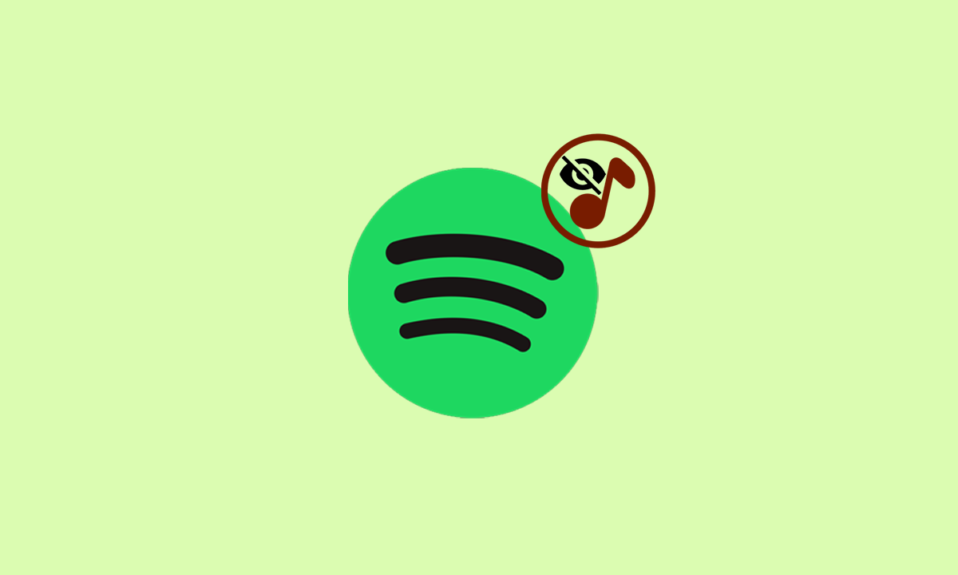 ¿Qué sucede si escondo una canción en Spotify?