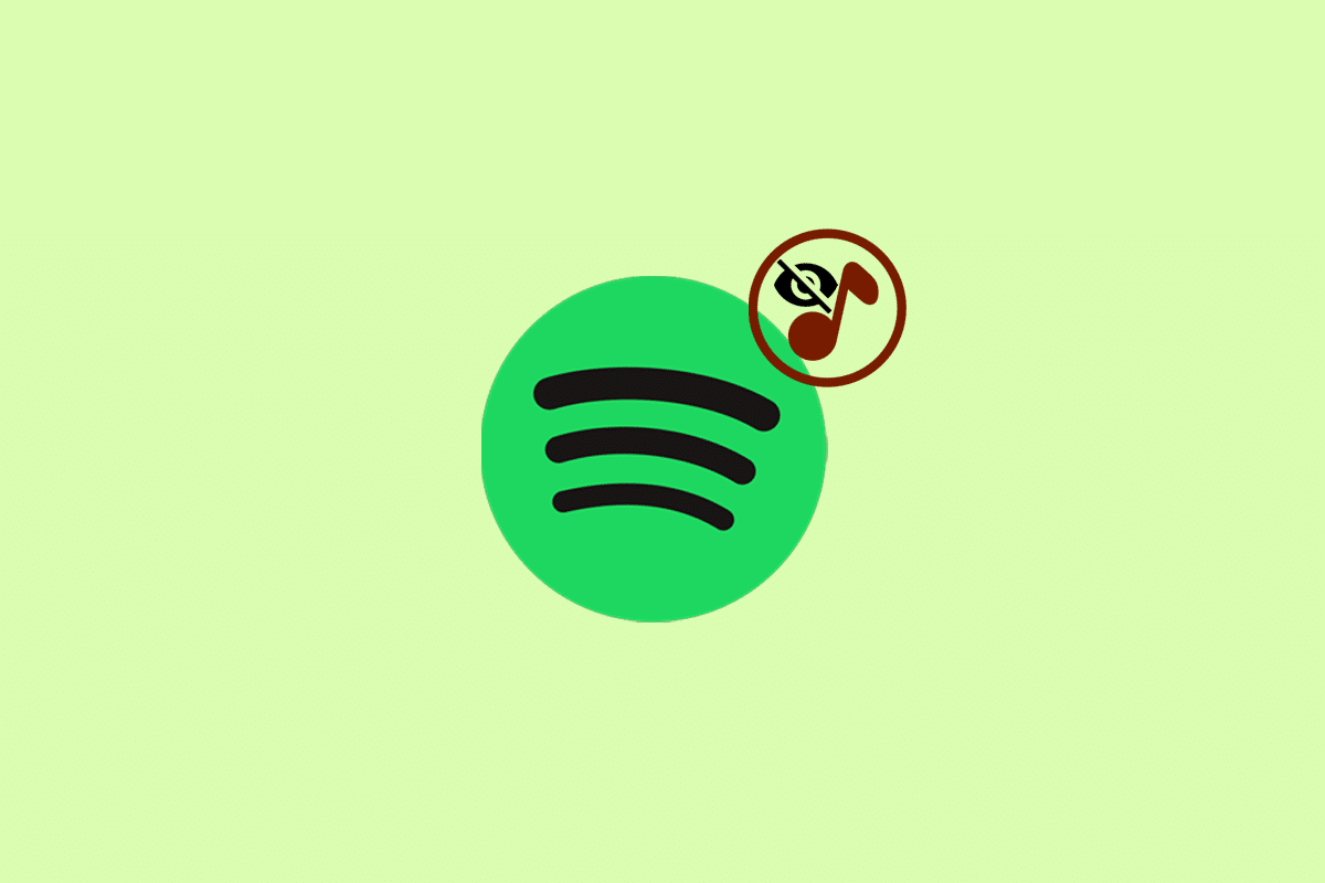 ¿Qué sucede si escondo una canción en Spotify?