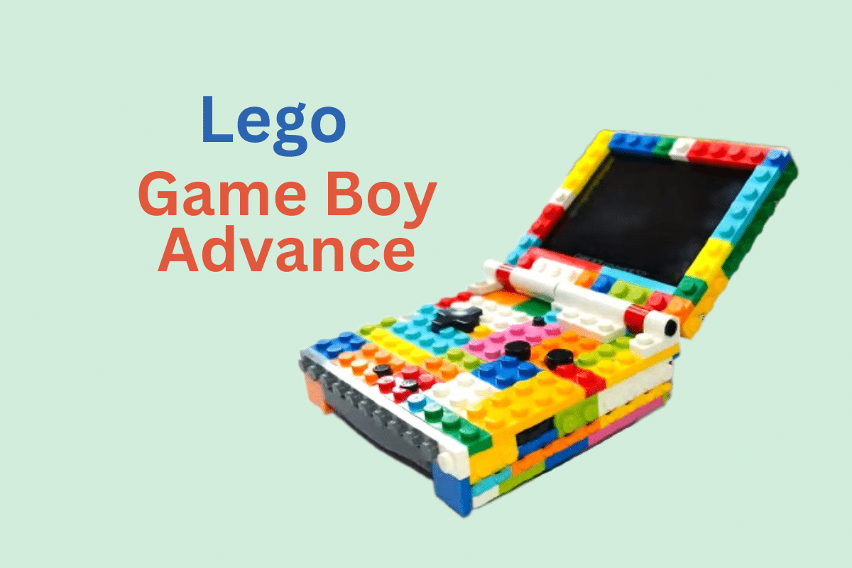 Videojugador crea una Game Boy Advance SP jugable con ladrillos LEGO