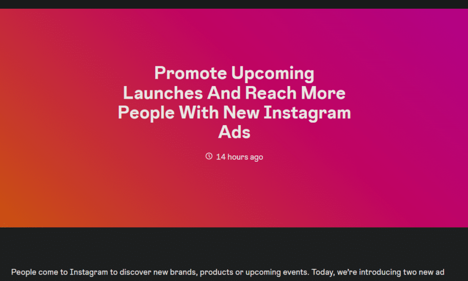 Instagram introduce anuncios en los resultados de búsqueda