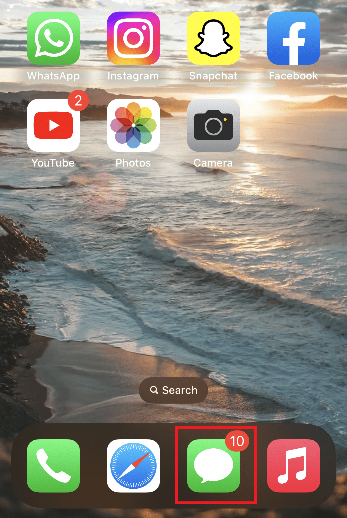 Abre iMessage. Cómo saber si tu iPhone está bloqueado sin llamar