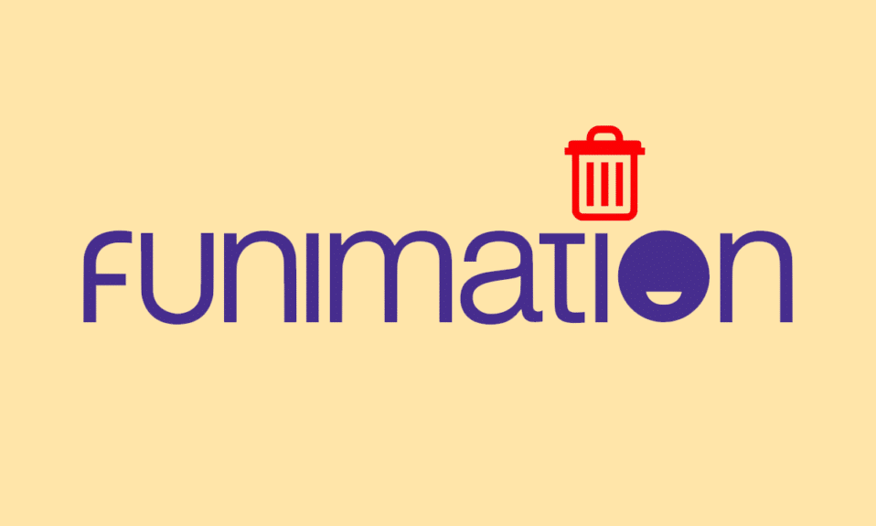 Cómo eliminar la cuenta de Funimation
