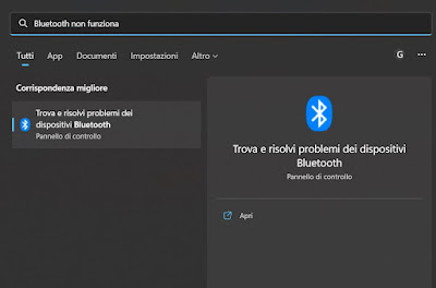 Error de bluetooth